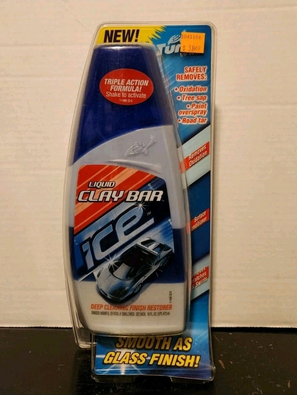 Turtle Wax ICE Synthetic Liquid Polish 16 Fl Oz New Sealed Discontinued NOS